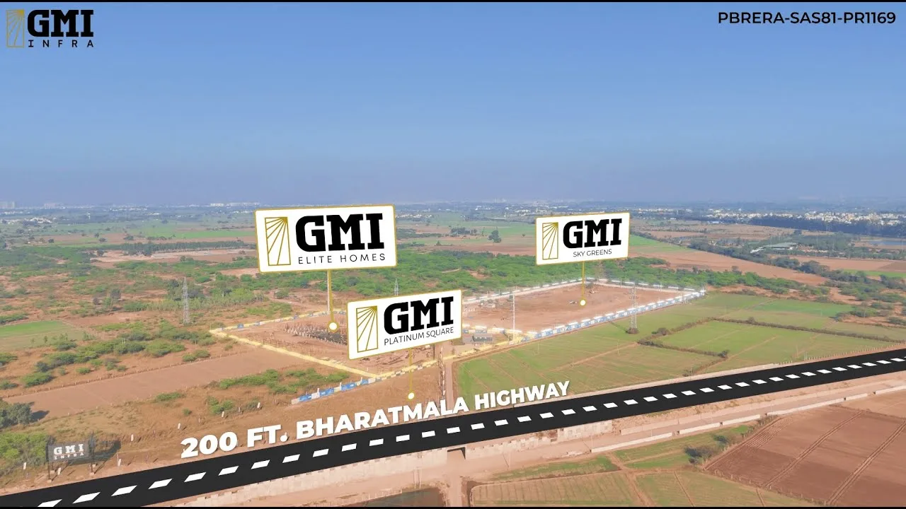 Commercial showroom for In bharatmala expressway - Gmi platinum square - Bharatmala expressway, Mohali